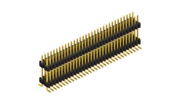 Fischer Elektronik Stiftleiste (Standard) Anzahl Reihen: 2 SLVW11SMD10264G 10St.