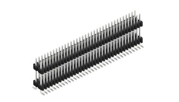 Fischer Elektronik Stiftleiste (Standard) Anzahl Reihen: 2 SLVW11SMD10270Z 10St.