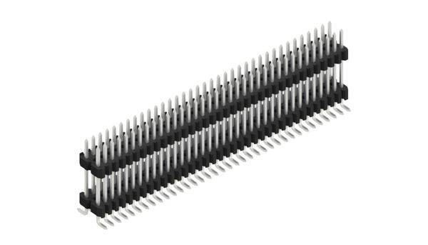 Fischer Elektronik Stiftleiste (Standard) Anzahl Reihen: 2 10162770 10St.