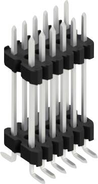 Fischer Elektronik Stiftleiste (Standard) Anzahl Reihen: 2 SLVW11SMD12712Z 10St.