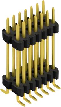 Fischer Elektronik Stiftleiste (Standard) Anzahl Reihen: 2 SLVW11SMD12714G 10St.