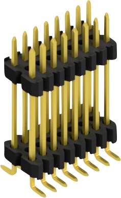 Fischer Elektronik Stiftleiste (Standard) Anzahl Reihen: 2 SLVW11SMD12716G 10St.