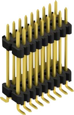 Fischer Elektronik Stiftleiste (Standard) Anzahl Reihen: 2 SLVW11SMD12718G 10St.