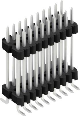 Fischer Elektronik Stiftleiste (Standard) Anzahl Reihen: 2 SLVW11SMD12720Z 10St.