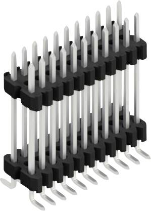 Fischer Elektronik Stiftleiste (Standard) Anzahl Reihen: 2 SLVW11SMD12722Z 10St.