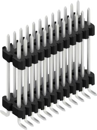 Fischer Elektronik Stiftleiste (Standard) Anzahl Reihen: 2 SLVW11SMD12724Z 10St.