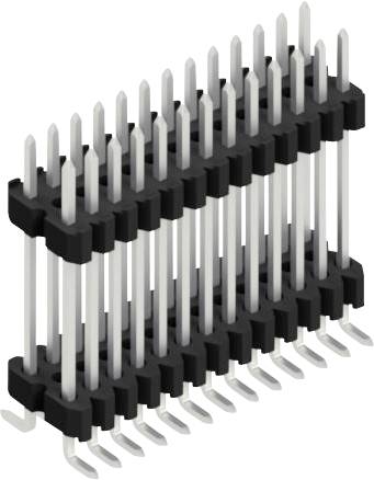 Fischer Elektronik Stiftleiste (Standard) Anzahl Reihen: 2 SLVW11SMD12726Z 10St.