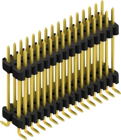Fischer Elektronik Stiftleiste (Standard) Anzahl Reihen: 2 SLVW11SMD12732G 10St.