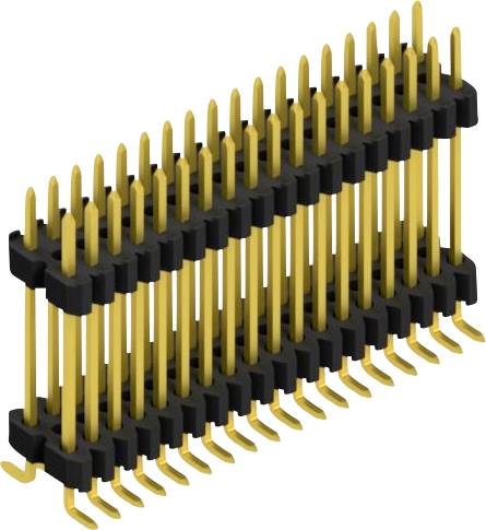 Fischer Elektronik Stiftleiste (Standard) Anzahl Reihen: 2 SLVW11SMD12736G 10St.