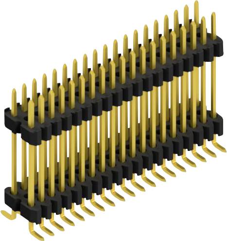 Fischer Elektronik Stiftleiste (Standard) Anzahl Reihen: 2 SLVW11SMD12738G 10St.
