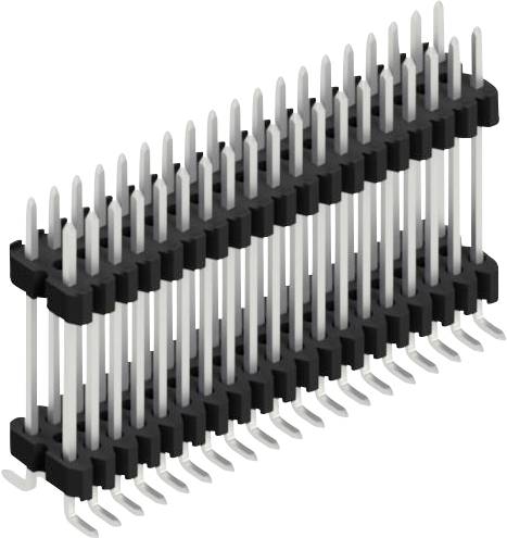 Fischer Elektronik Stiftleiste (Standard) Anzahl Reihen: 2 SLVW11SMD12738Z 10St.