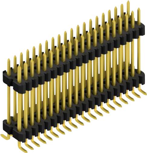 Fischer Elektronik Stiftleiste (Standard) Anzahl Reihen: 2 SLVW11SMD12740G 10St.