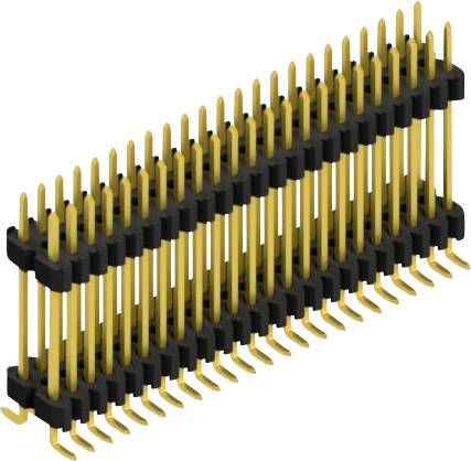 Fischer Elektronik Stiftleiste (Standard) Anzahl Reihen: 2 SLVW11SMD12746G 10St.