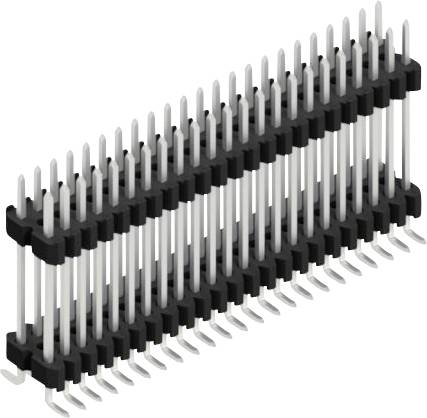 Fischer Elektronik Stiftleiste (Standard) Anzahl Reihen: 2 SLVW11SMD12746Z 10St.