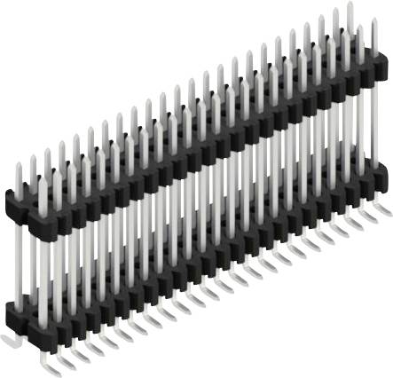 Fischer Elektronik Stiftleiste (Standard) Anzahl Reihen: 2 SLVW11SMD12748Z 10St.