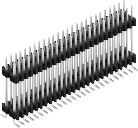 Fischer Elektronik Stiftleiste (Standard) Anzahl Reihen: 2 SLVW11SMD12752Z 10St.