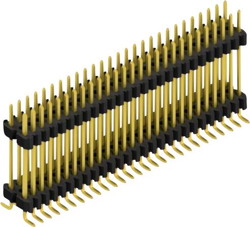Fischer Elektronik Stiftleiste (Standard) Anzahl Reihen: 2 SLVW11SMD12754G 10St.