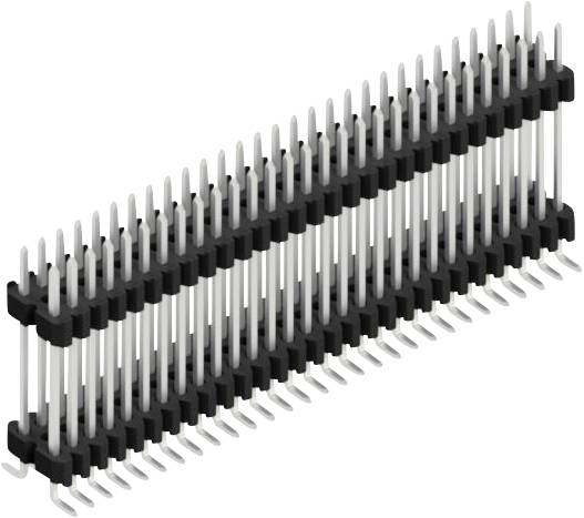 Fischer Elektronik Stiftleiste (Standard) Anzahl Reihen: 2 SLVW11SMD12758Z 10St.