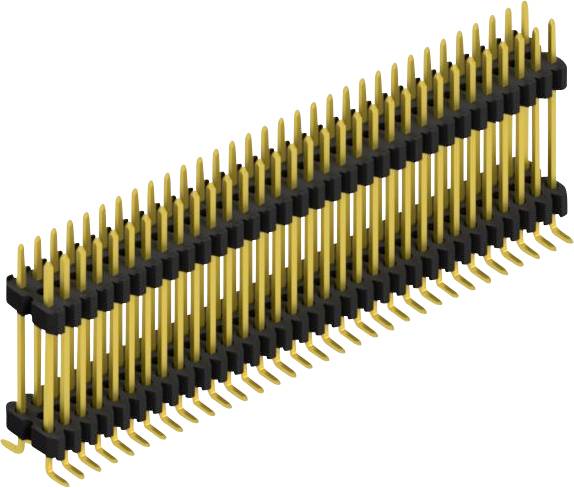 Fischer Elektronik Stiftleiste (Standard) Anzahl Reihen: 2 SLVW11SMD12764G 10St.