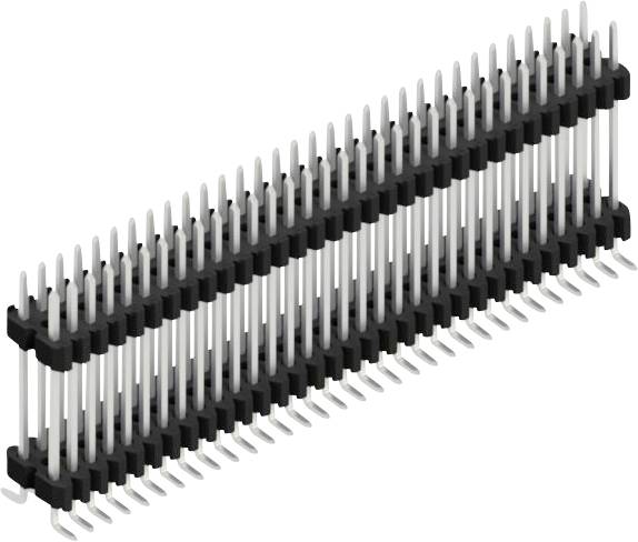 Fischer Elektronik Stiftleiste (Standard) Anzahl Reihen: 2 SLVW11SMD12764Z 10St.