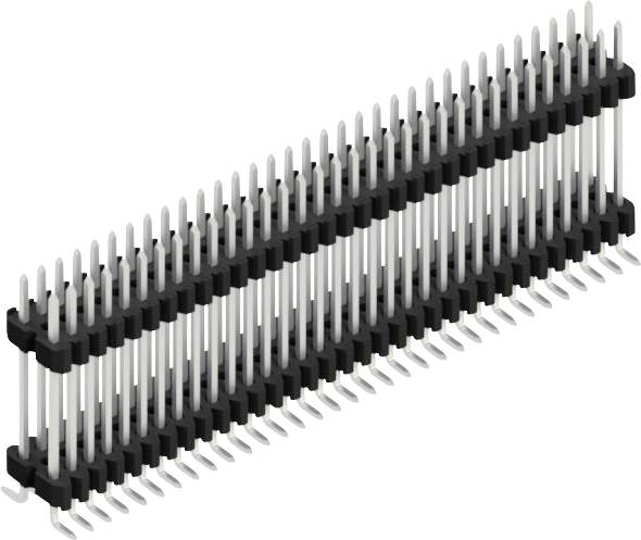 Fischer Elektronik Stiftleiste (Standard) Anzahl Reihen: 2 SLVW11SMD12766Z 10St.