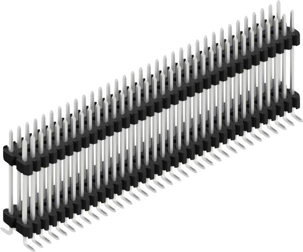 Fischer Elektronik Stiftleiste (Standard) Anzahl Reihen: 2 SLVW11SMD12768Z 10St.
