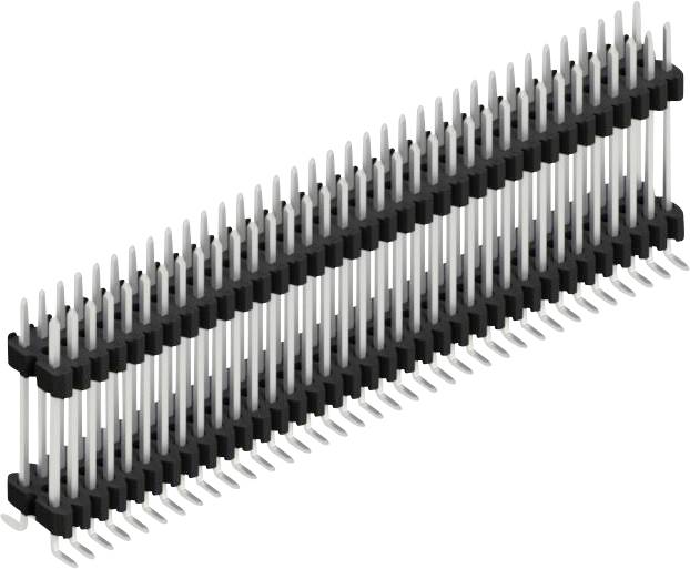Fischer Elektronik Stiftleiste (Standard) Anzahl Reihen: 2 SLVW11SMD12770Z 10St.