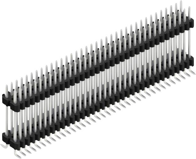 Fischer Elektronik Stiftleiste (Standard) Anzahl Reihen: 2 10162775 10St.