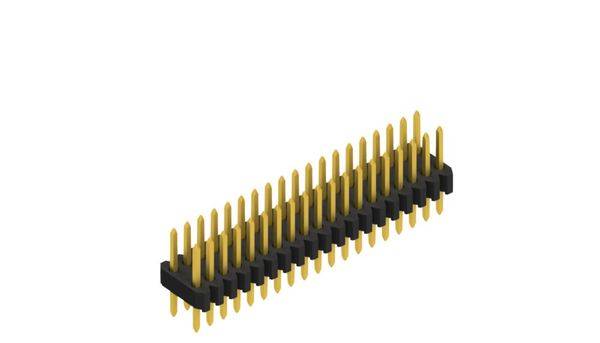 Fischer Elektronik Stiftleiste (Standard) Anzahl Reihen: 2 SLVW203638G 10St.