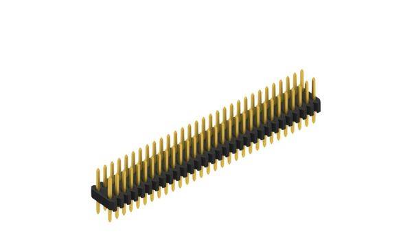 Fischer Elektronik Stiftleiste (Standard) Anzahl Reihen: 2 SLVW203660G 10St.