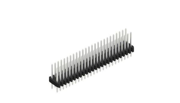 Fischer Elektronik Stiftleiste (Standard) Anzahl Reihen: 2 10061328 10St.