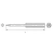Bernstein Tools for Electronics 6-IP08-50 Torx-Bit HRC-Stahl hochlegiert C 6.3 6 St. Bernstein Tools for Electronics 6-IP08-50 Torx-Bit HRC-Stahl hochlegiert C 6.3 6 St.