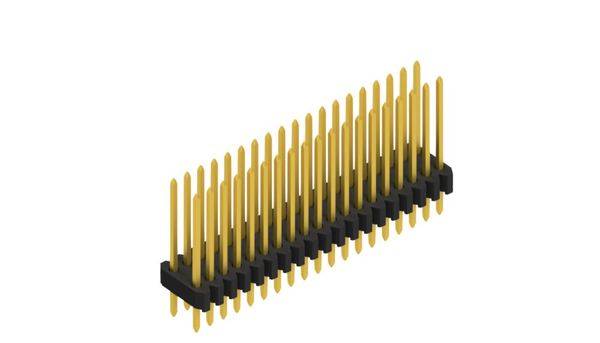 Fischer Elektronik Stiftleiste (Standard) Anzahl Reihen: 2 10061386 10St.