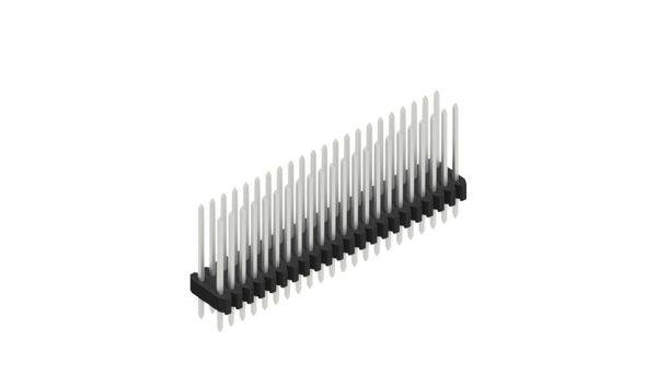 Fischer Elektronik Stiftleiste (Standard) Anzahl Reihen: 2 10061393 10St.