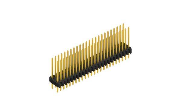Fischer Elektronik Stiftleiste (Standard) Anzahl Reihen: 2 10061396 10St.