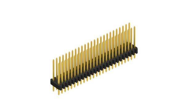 Fischer Elektronik Stiftleiste (Standard) Anzahl Reihen: 2 10061398 10St.
