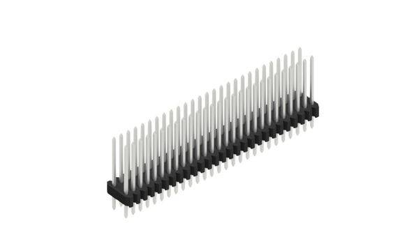 Fischer Elektronik Stiftleiste (Standard) Anzahl Reihen: 2 10061403 10St.