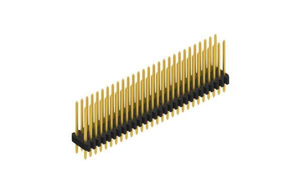 Fischer Elektronik Stiftleiste (Standard) Anzahl Reihen: 2 10061404 10St.