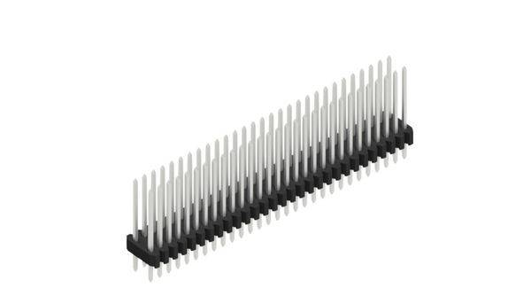 Fischer Elektronik Stiftleiste (Standard) Anzahl Reihen: 2 10061407 10St.