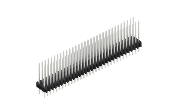 Fischer Elektronik Stiftleiste (Standard) Anzahl Reihen: 2 10061414 10St.