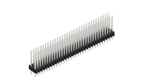 Fischer Elektronik Stiftleiste (Standard) Anzahl Reihen: 2 10061416 10St.