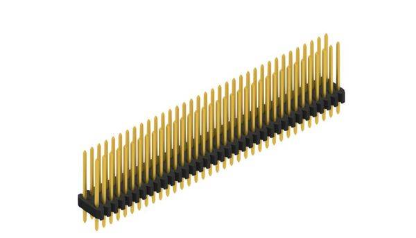 Fischer Elektronik Stiftleiste (Standard) Anzahl Reihen: 2 10061419 10St.