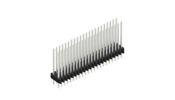 Fischer Elektronik Stiftleiste (Standard) Anzahl Reihen: 2 10061464 10St.