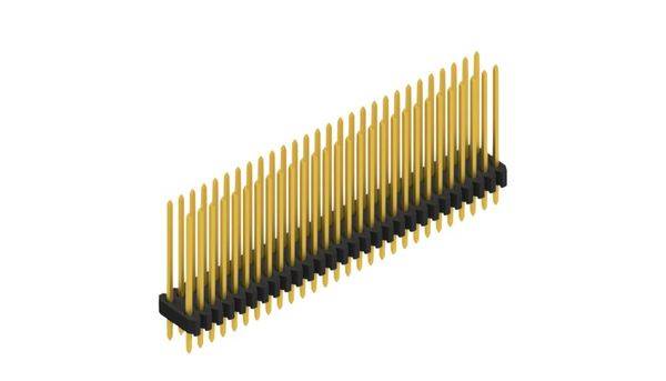 Fischer Elektronik Stiftleiste (Standard) Anzahl Reihen: 2 10061475 10St.