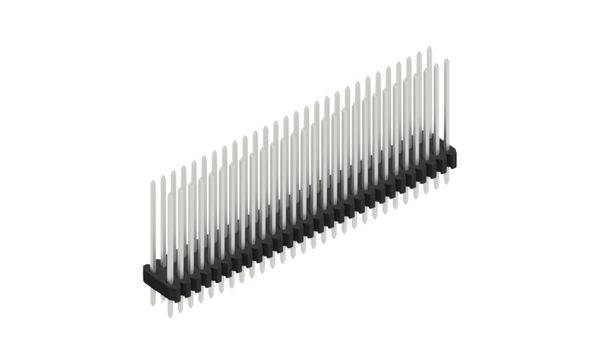 Fischer Elektronik Stiftleiste (Standard) Anzahl Reihen: 2 10061476 10St.
