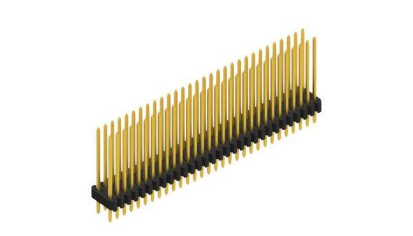 Fischer Elektronik Stiftleiste (Standard) Anzahl Reihen: 2 10061479 10St.