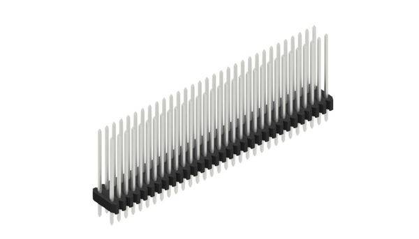 Fischer Elektronik Stiftleiste (Standard) Anzahl Reihen: 2 10061482 10St.