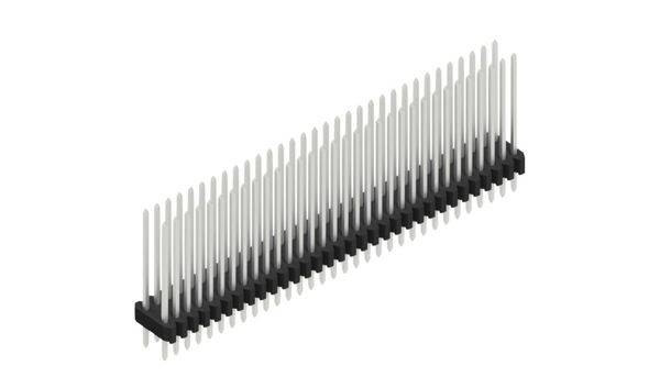 Fischer Elektronik Stiftleiste (Standard) Anzahl Reihen: 2 10061484 10St.