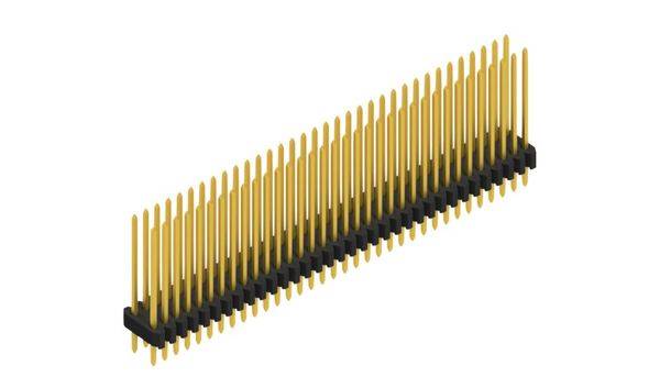 Fischer Elektronik Stiftleiste (Standard) Anzahl Reihen: 2 10061487 10St.