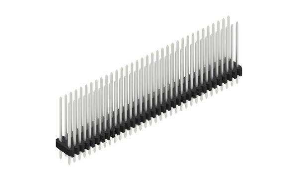 Fischer Elektronik Stiftleiste (Standard) Anzahl Reihen: 2 10061488 10St.